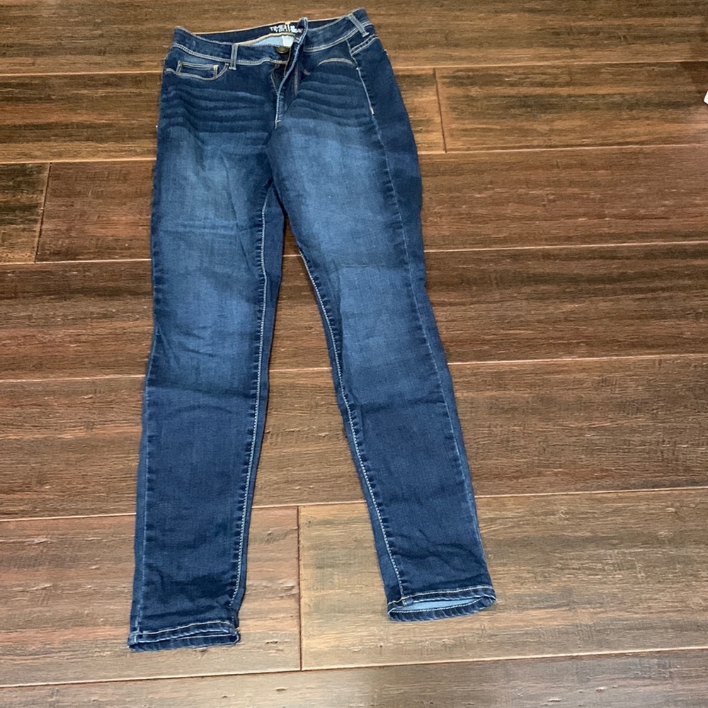 Time & Tru high rise jegging. Size 10